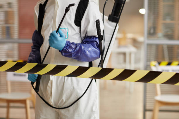 Professional Blood Cleanup technician working in Burbank, SD
